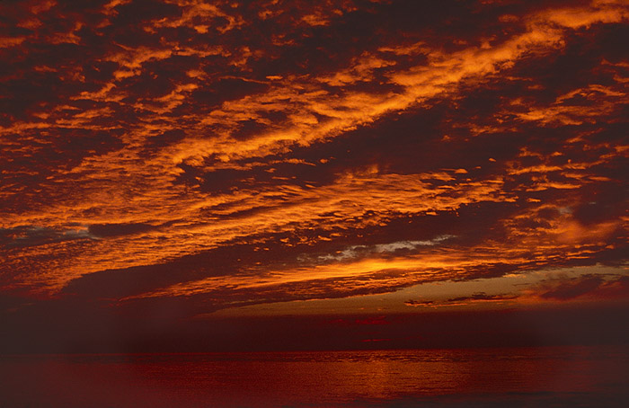 Sunset La Jolla Cove Color