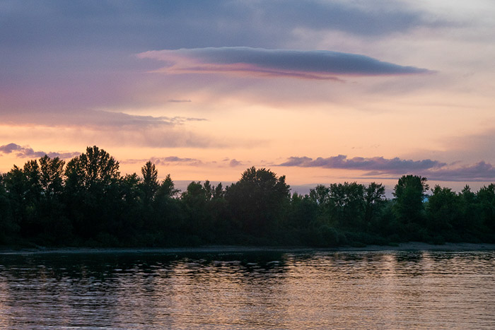 Danube Sunset Color 0179
